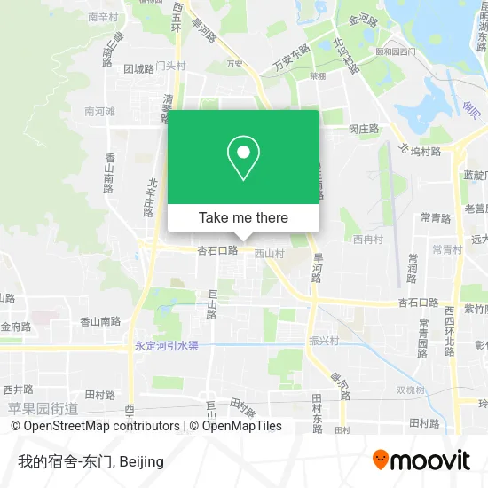 我的宿舍-东门 map