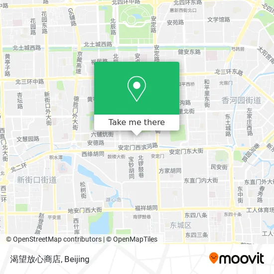 渴望放心商店 map