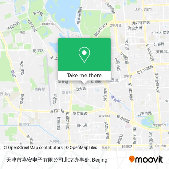 天津市嘉安电子有限公司北京办事处 map