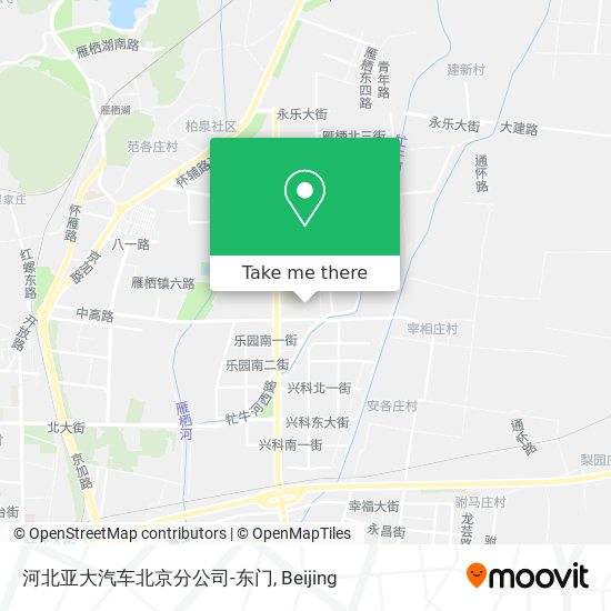 河北亚大汽车北京分公司-东门 map