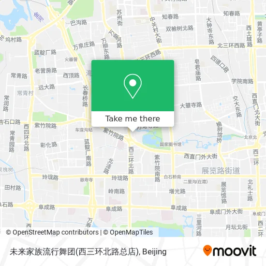 未来家族流行舞团(西三环北路总店) map