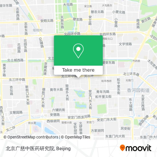 北京广慈中医药研究院 map