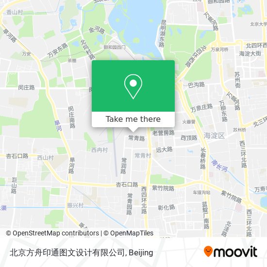 北京方舟印通图文设计有限公司 map