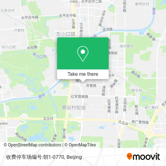 收费停车场编号:朝1-0770 map