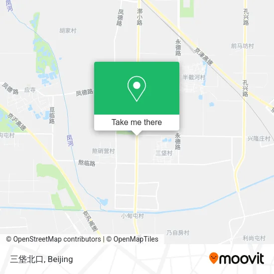 三垡北口 map