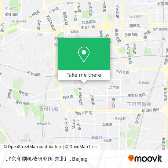 北京印刷机械研究所-东北门 map