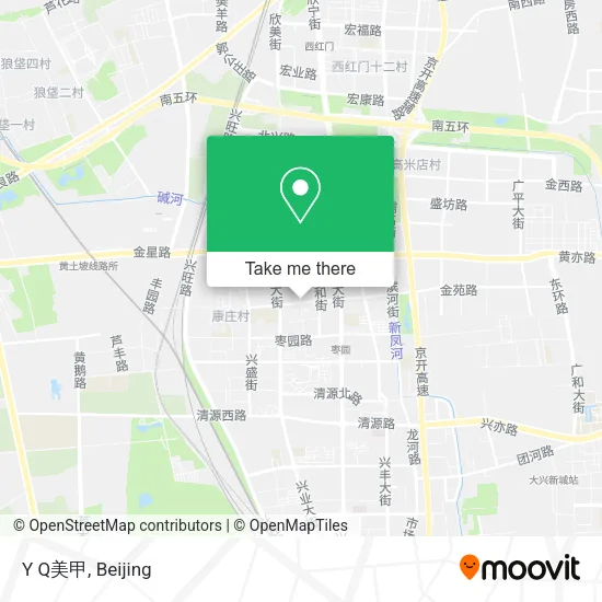 Y Q美甲 map