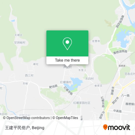 王建平民俗户 map