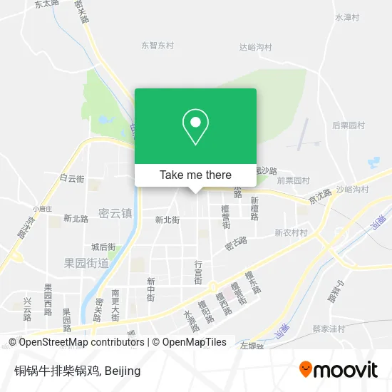 铜锅牛排柴锅鸡 map