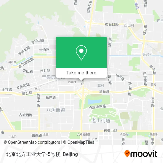 北京北方工业大学-5号楼 map