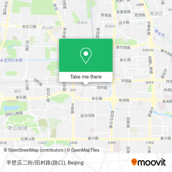半壁店二街/田村路(路口) map