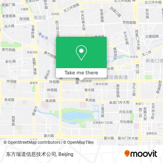 东方瑞道信息技术公司 map