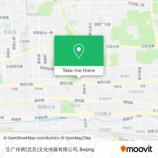 壬广传祺(北京)文化传媒有限公司 map