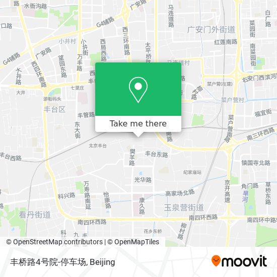 丰桥路4号院-停车场 map