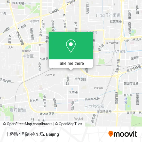 丰桥路4号院-停车场 map