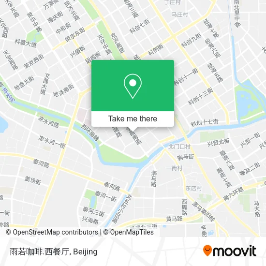 雨若咖啡.西餐厅 map