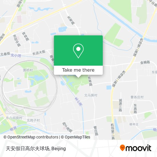天安假日高尔夫球场 map