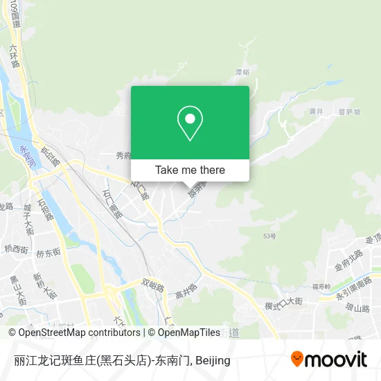 丽江龙记斑鱼庄(黑石头店)-东南门 map
