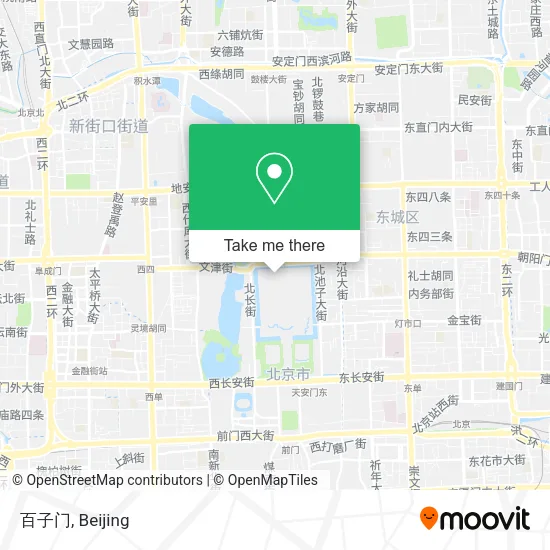 百子门 map