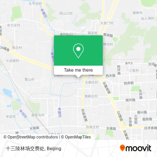 十三陵林场交费处 map