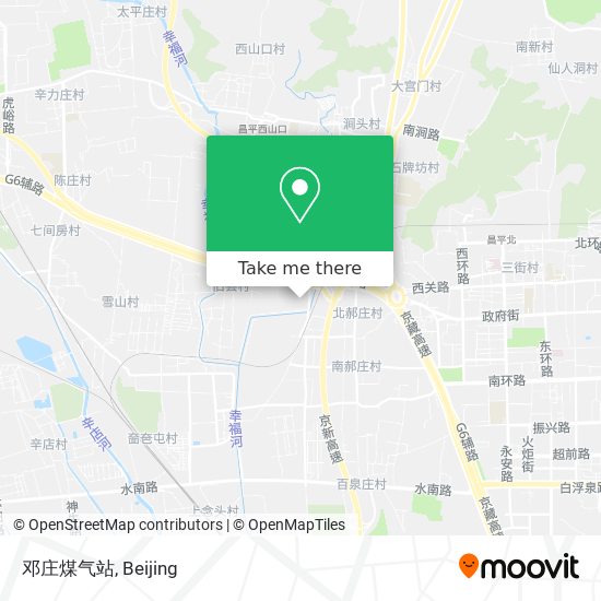 邓庄煤气站 map