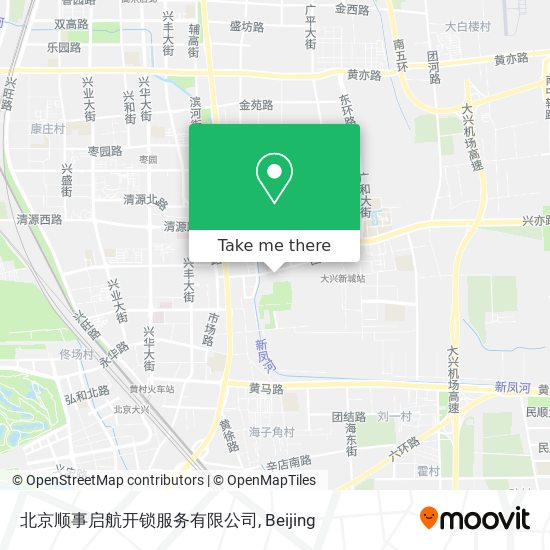 北京顺事启航开锁服务有限公司 map