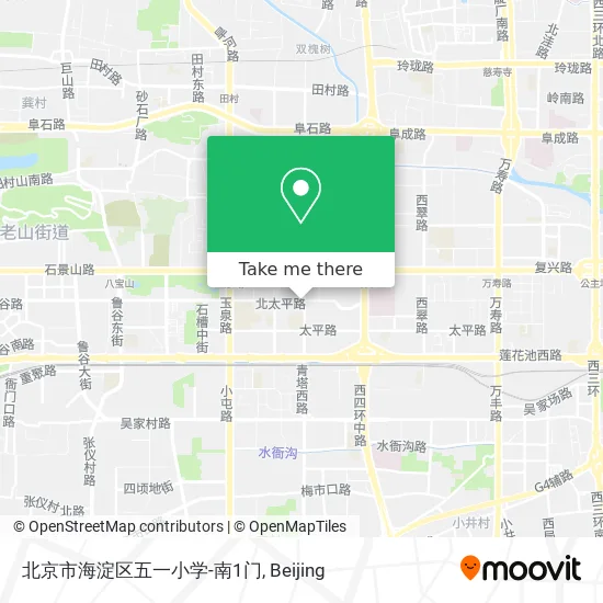 北京市海淀区五一小学-南1门 map