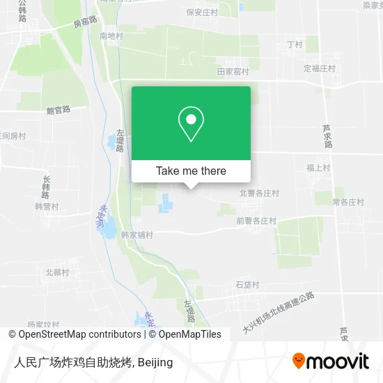 人民广场炸鸡自助烧烤 map