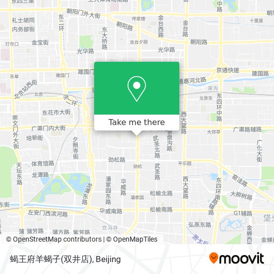 蝎王府羊蝎子(双井店) map