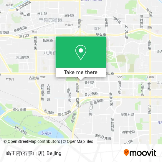 蝎王府(石景山店) map