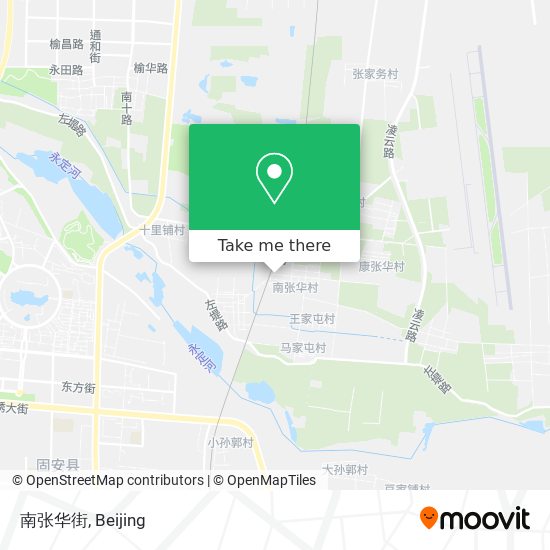 南张华街 map