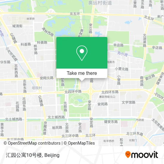 汇园公寓10号楼 map