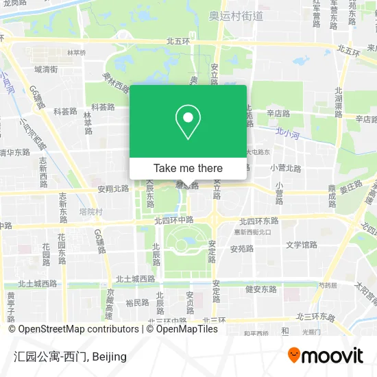 汇园公寓-西门 map