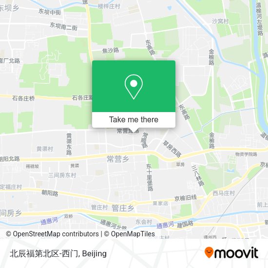 北辰福第北区-西门 map