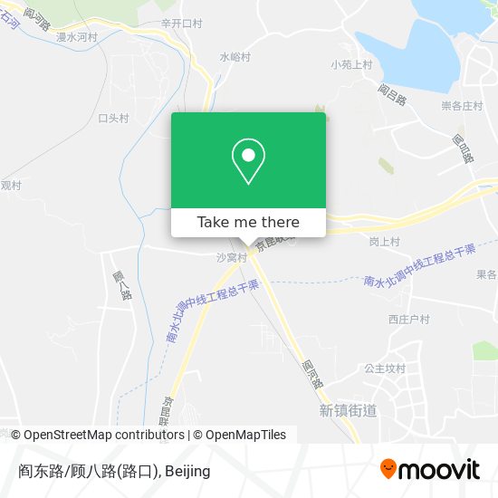 阎东路/顾八路(路口) map