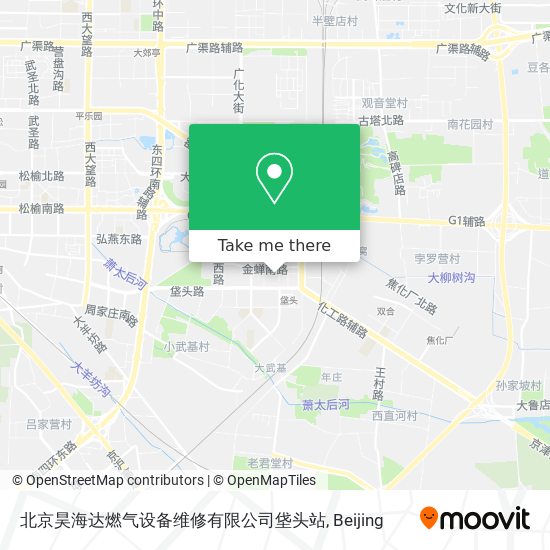 北京昊海达燃气设备维修有限公司垡头站 map