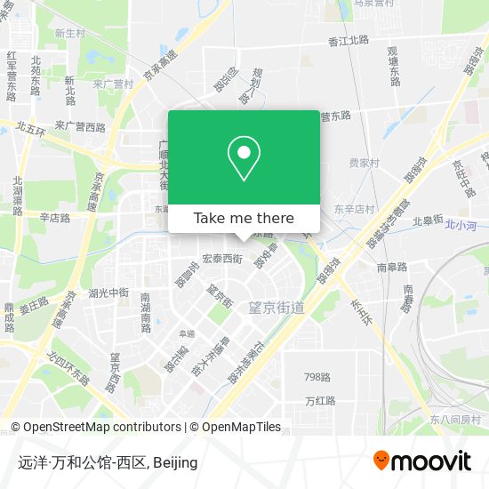 远洋·万和公馆-西区 map