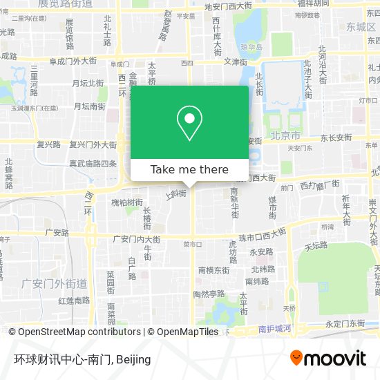 环球财讯中心-南门 map