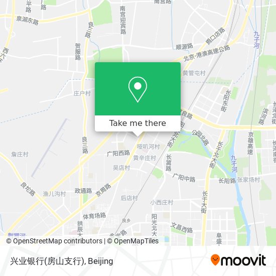 兴业银行(房山支行) map