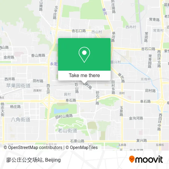 廖公庄公交场站 map