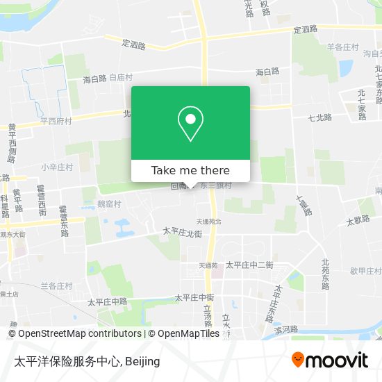 太平洋保险服务中心 map