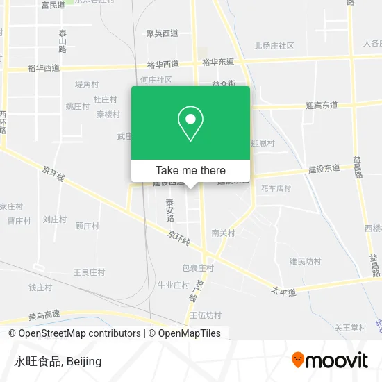 永旺食品 map