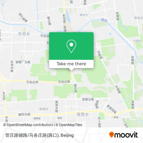 管庄路辅路/马各庄路(路口) map