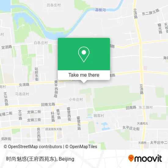 时尚魅惑(王府西苑东) map