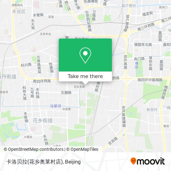 卡洛贝拉(花乡奥莱村店) map