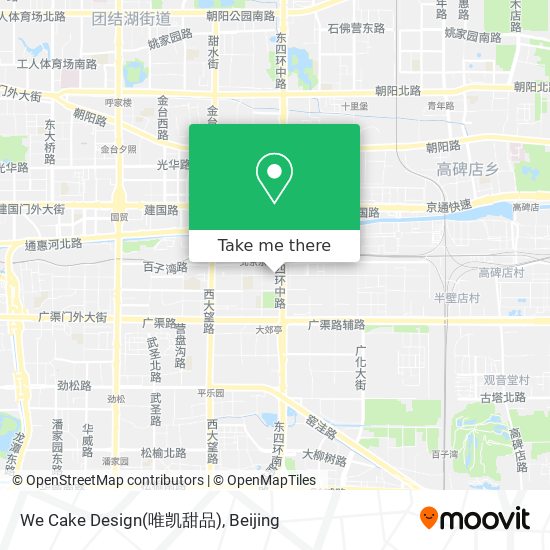 We Cake Design(唯凯甜品) map