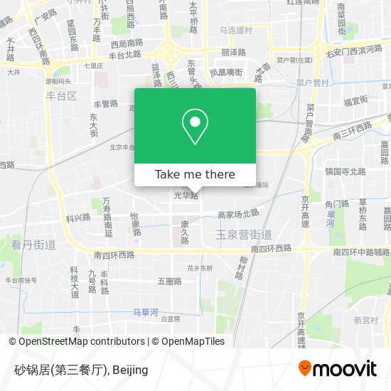 砂锅居(第三餐厅) map