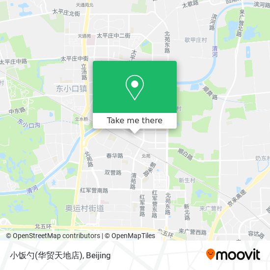 小饭勺(华贸天地店) map