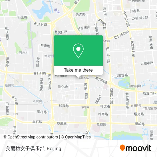 美丽坊女子俱乐部 map