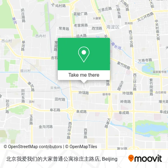 北京我爱我们的大家普通公寓徐庄主路店 map